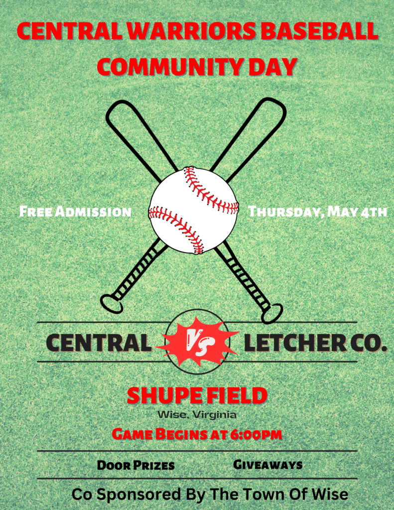 Central Baseball Community Day - Visit Wise County VA